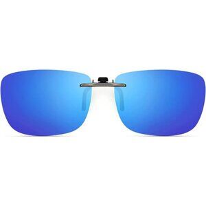 Polarized Clip On Sunglasses Over Prescription Glasses UV Protection Men Women